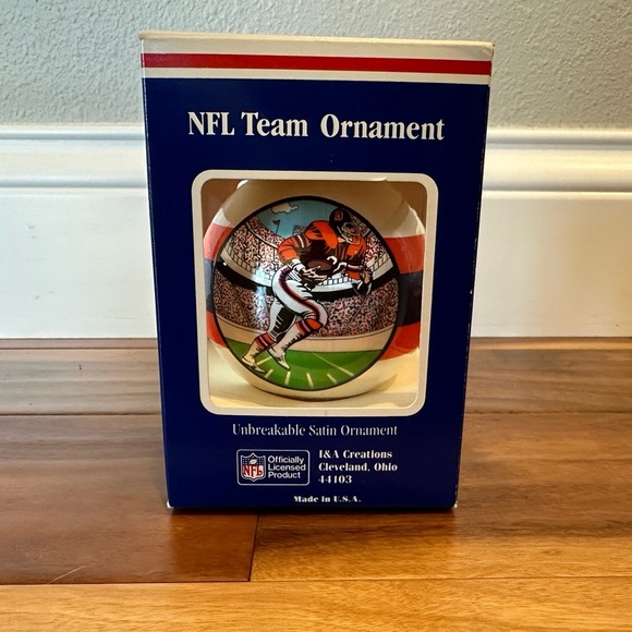 NFL Other - NFL Vintage Denver Broncos Christmas Ornament in Box